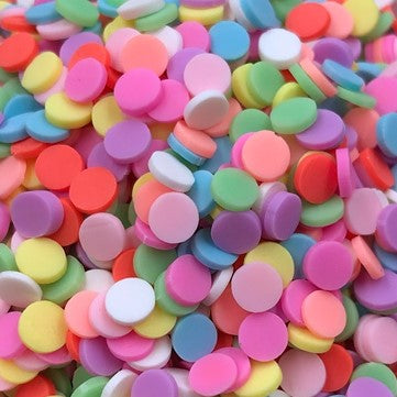 Miniatyr Deco Strössel Konfetti - Slime Dekorationer